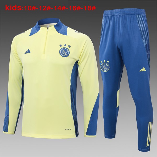 Niños Sudadera De Training Ajax 2024-25 Amarillo 3